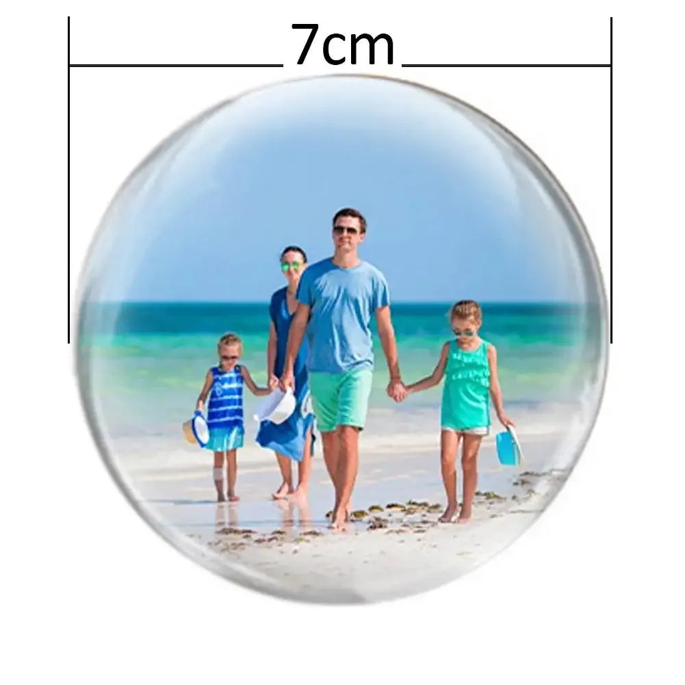 Video Crystal Ball Memory Art Glass Ball Lamp Spherical Pixel Display 2.7 Inchs Screen 4GB Videos Player for Wedding/Anniversary